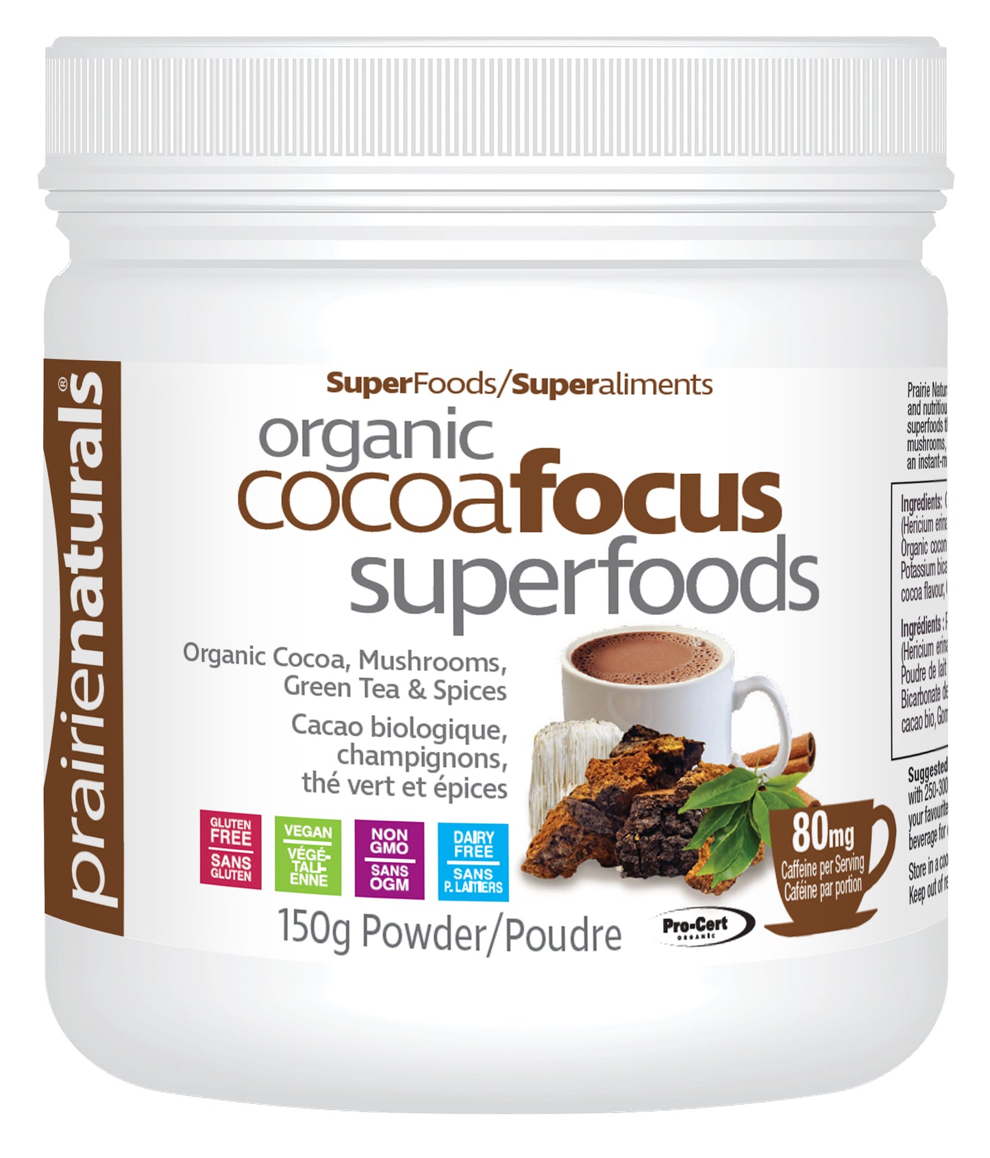 Prairie Naturals - Organic CocoaFocus Superfoods