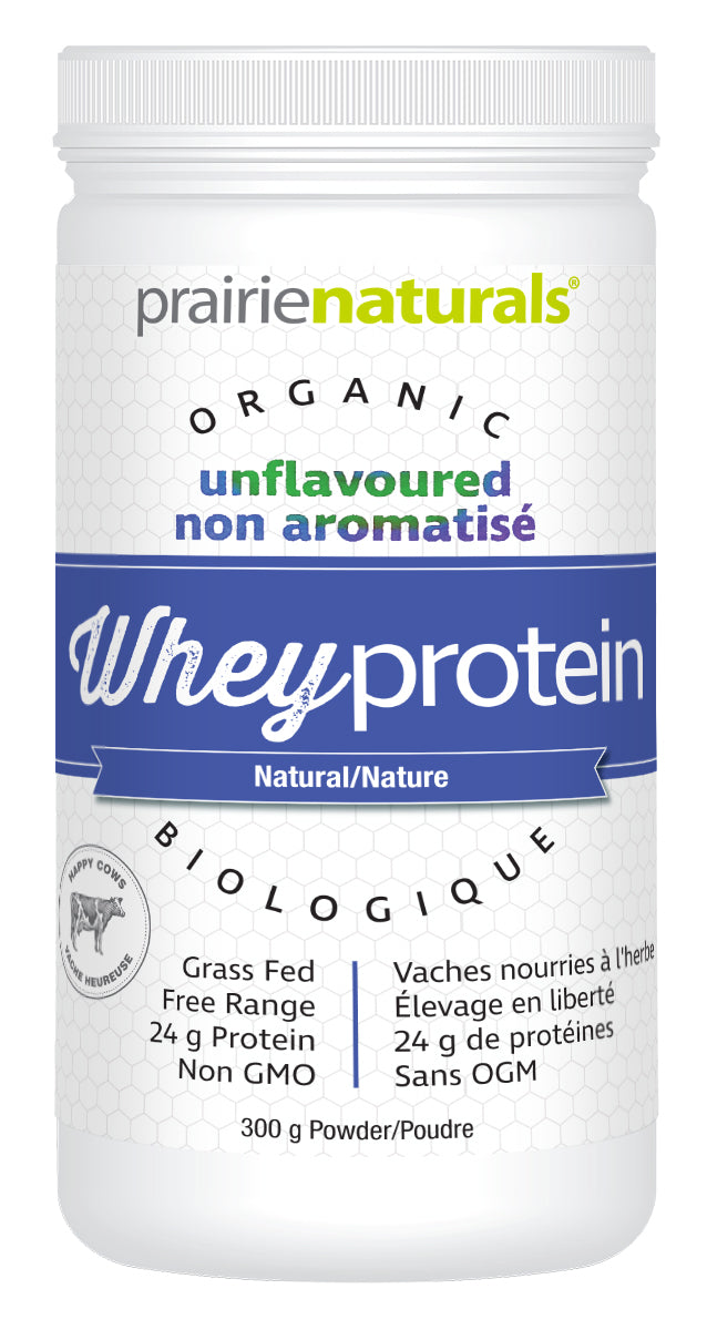 Prairie Naturals - Grass Fed Organic Whey Protein Unflavoured