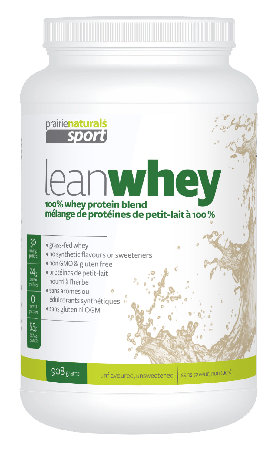 Prairie Naturals Sport - Lean Whey - Unflavoured
