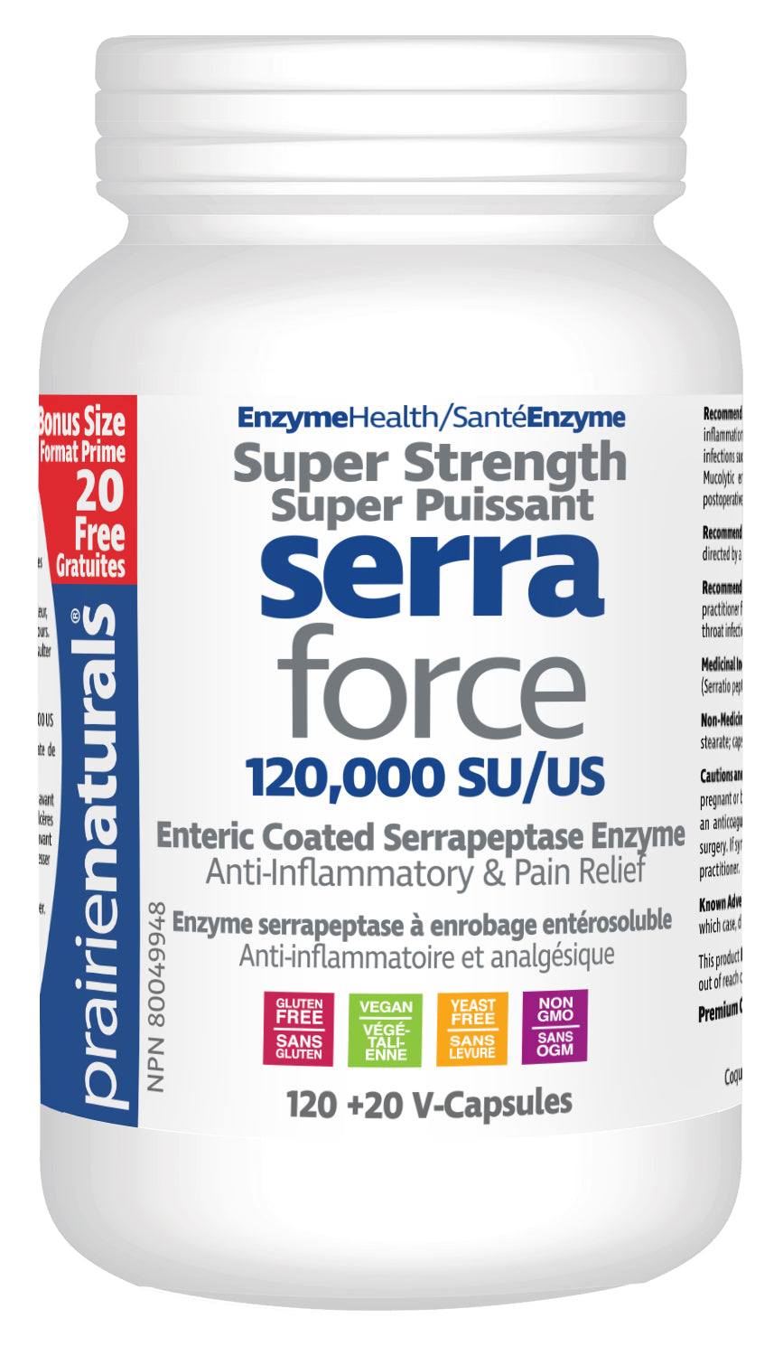 Prairie Naturals - Super Strength Serra Force - 120,000 SU - Bonus Size