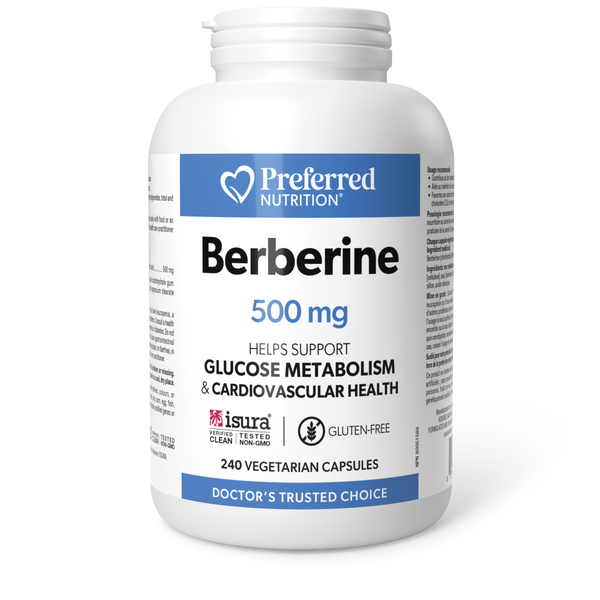 Thumbnail of Preferred Nutrition - BERBERINE - 500 mg