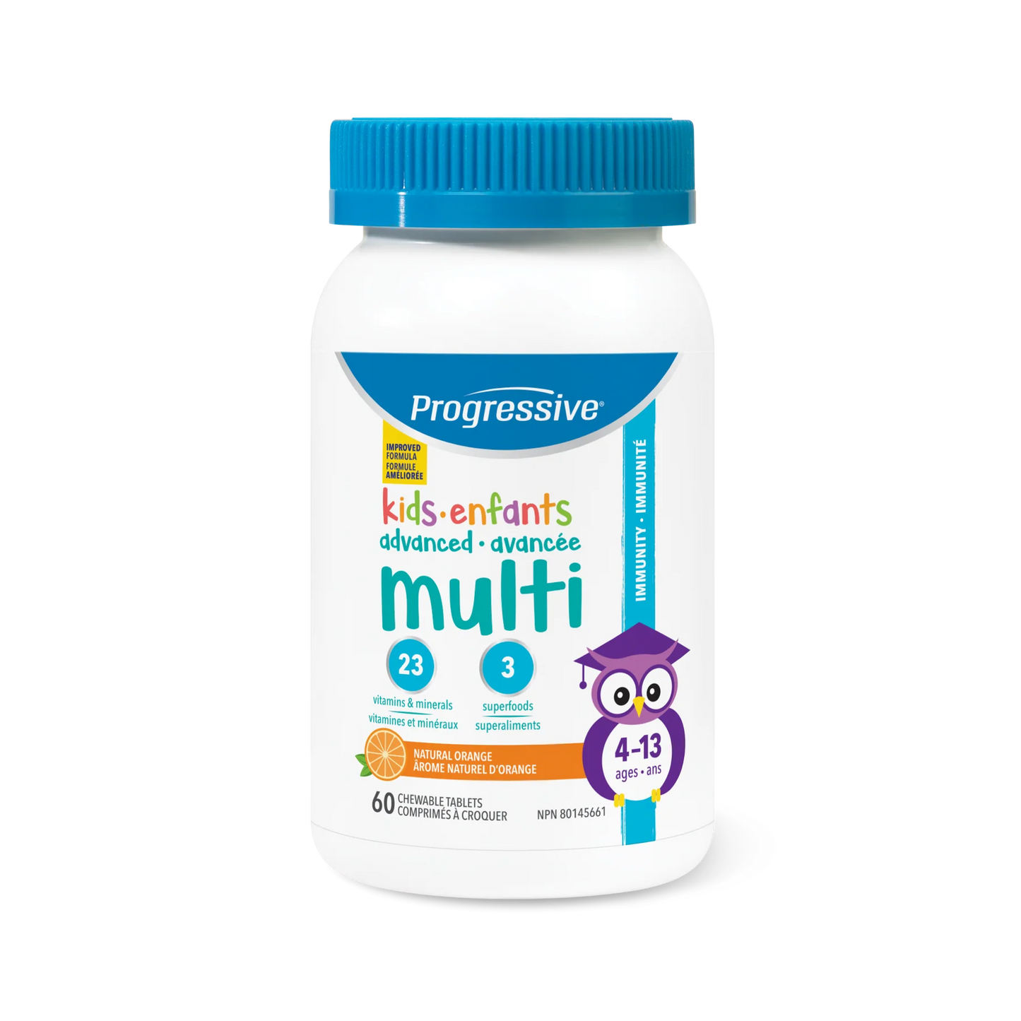 Progressive - Multi Kids - Natural Orange Flavour