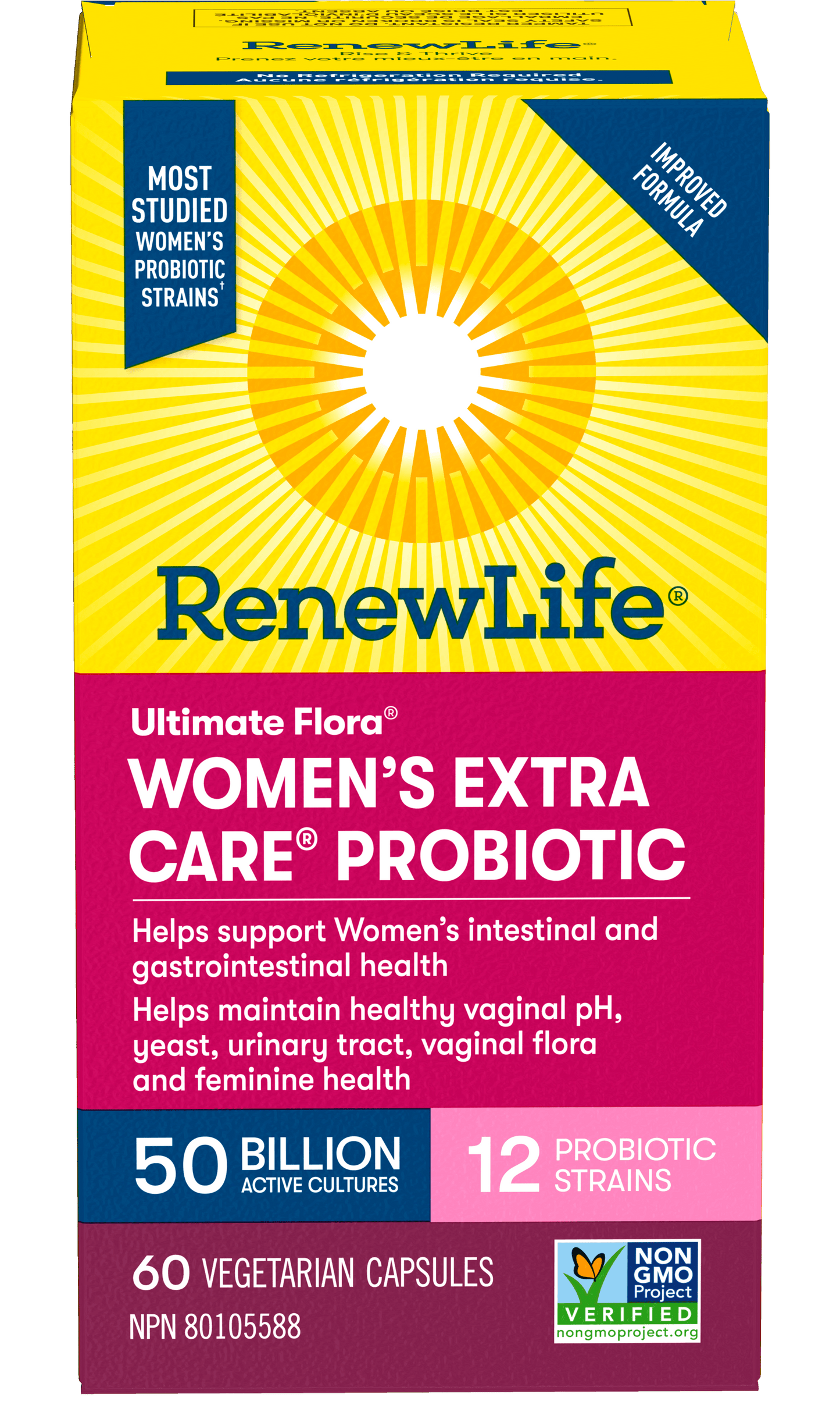Renew Life - Ultimate Flora Women's Extra Care Probiotic