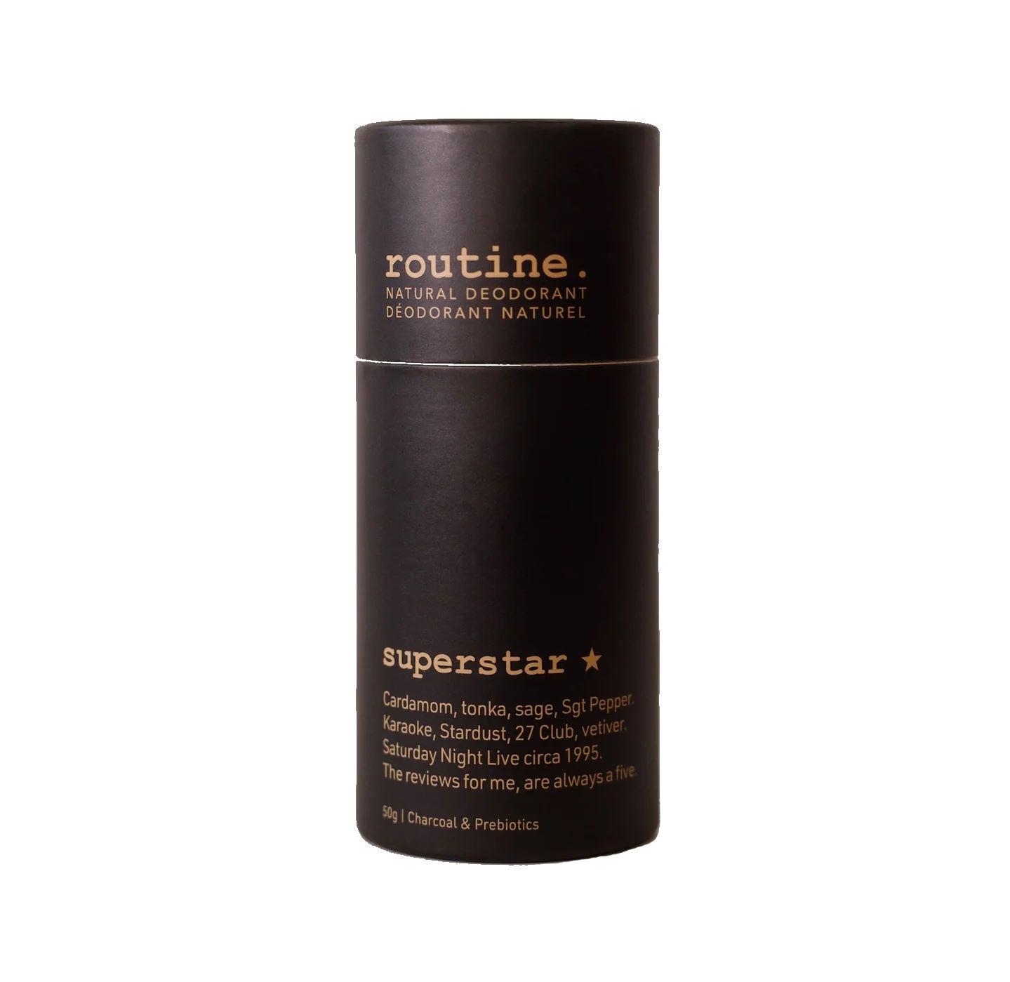 routine. - Natural Deodorant Stick - Superstar