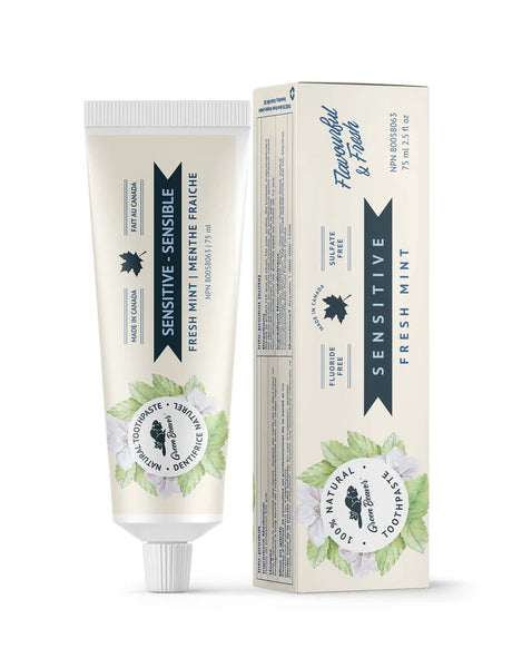 Green Beaver - Natural Toothpaste Sensitive Teeth Fresh Mint