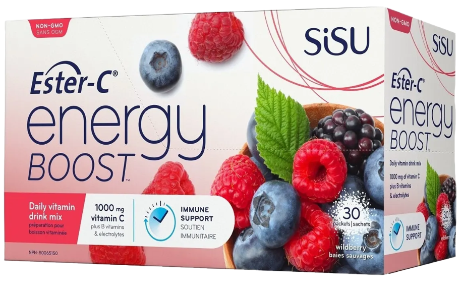 Sisu - Ester-C Energy Boost - Wildberry