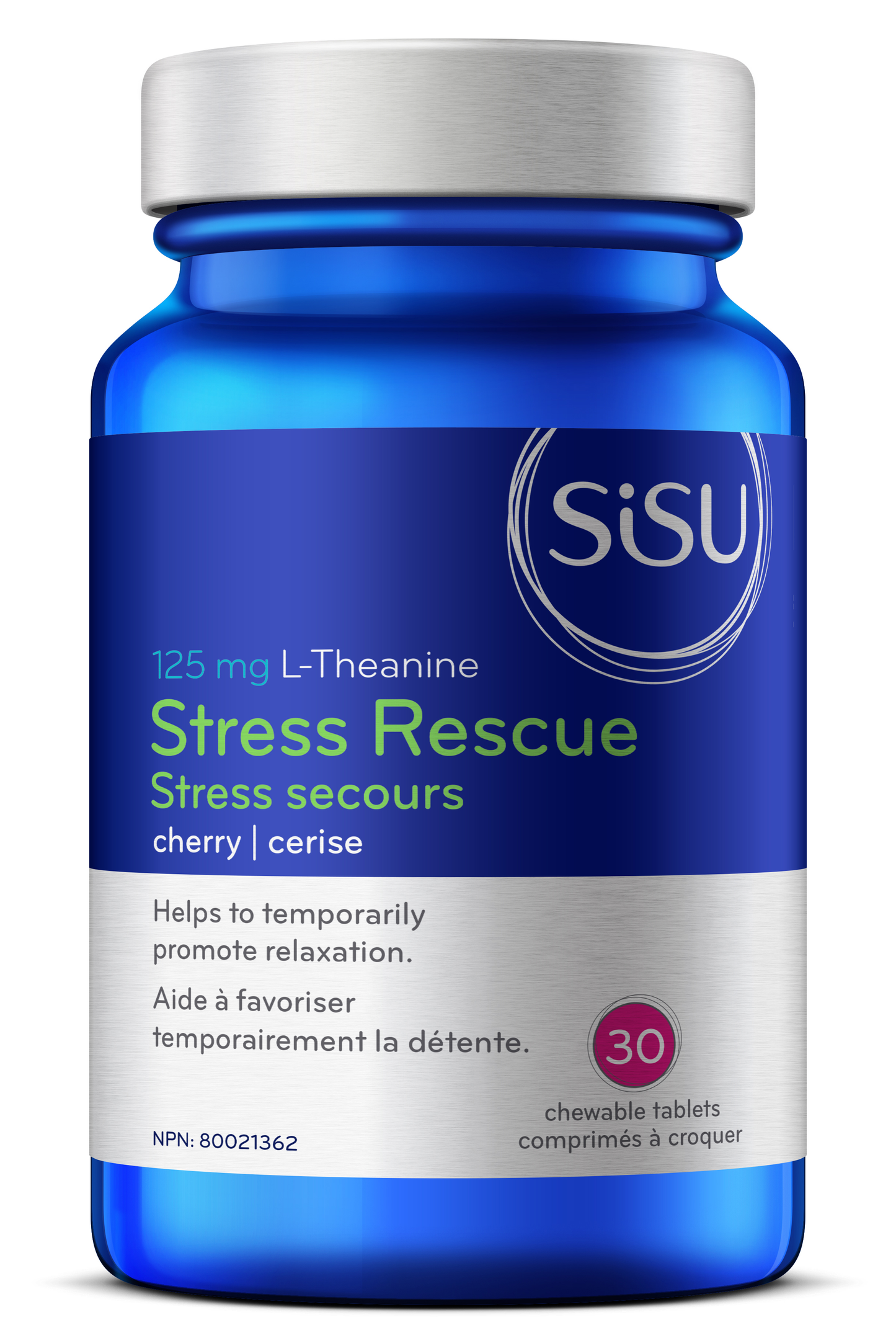 Sisu - Stress Rescue L-Theanine 125mg