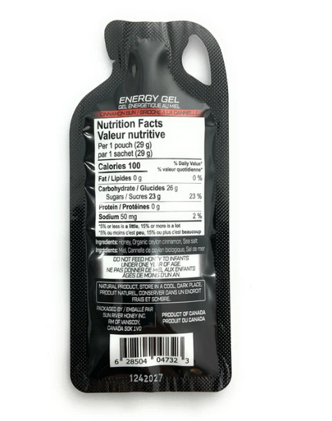 Thumbnail of Sun River Honey - Energy Gel Cinnamon Bun