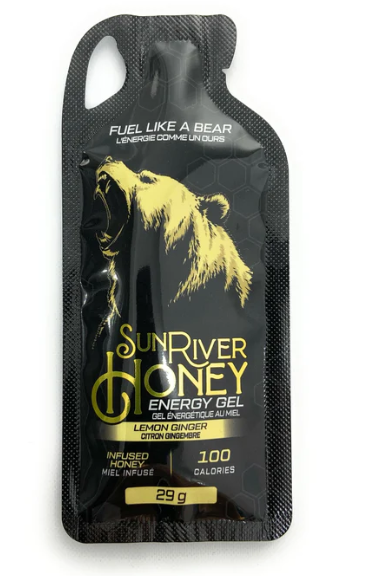 Sun River Honey - Energy Gel Lemon Ginger
