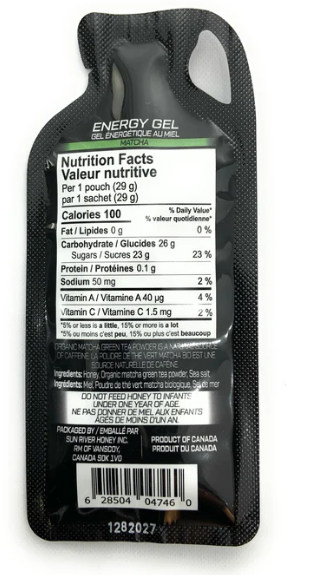 Thumbnail of Sun River Honey - Energy Gel Matcha
