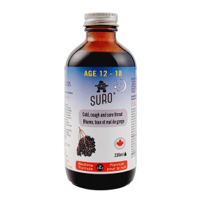 Suro - Organic Elderberry Syrup Kids Nighttime 12-18