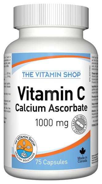 The Vitamin Shop - Vitamin C Calcium Ascorbate - 1000 mg
