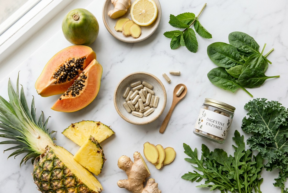 Enzymes: How Do They Help with Digestive Distress During Times of Overindulgence?