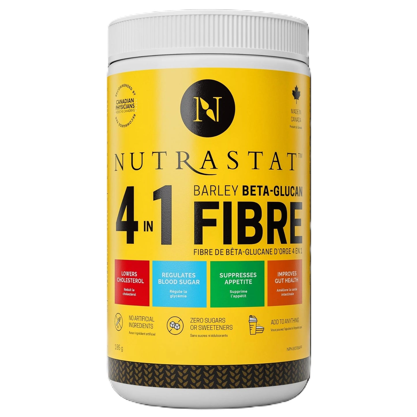 Nutrastat - 4 in 1 Fibre Barley Beta-Glucan
