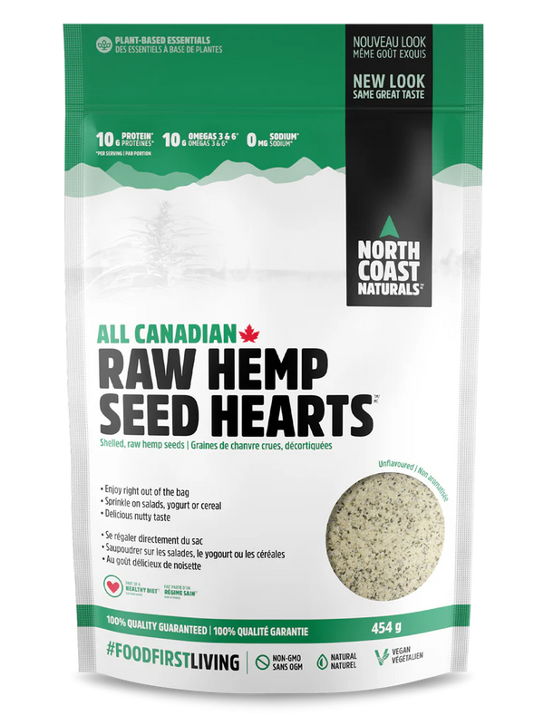North Coast Naturals - Raw Hemp Seed Hearts