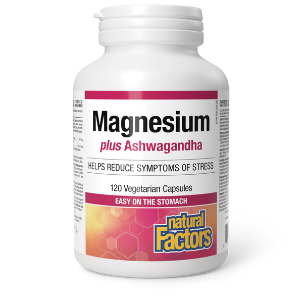 Natural Factors - Magnesium Plus Ashwagandha