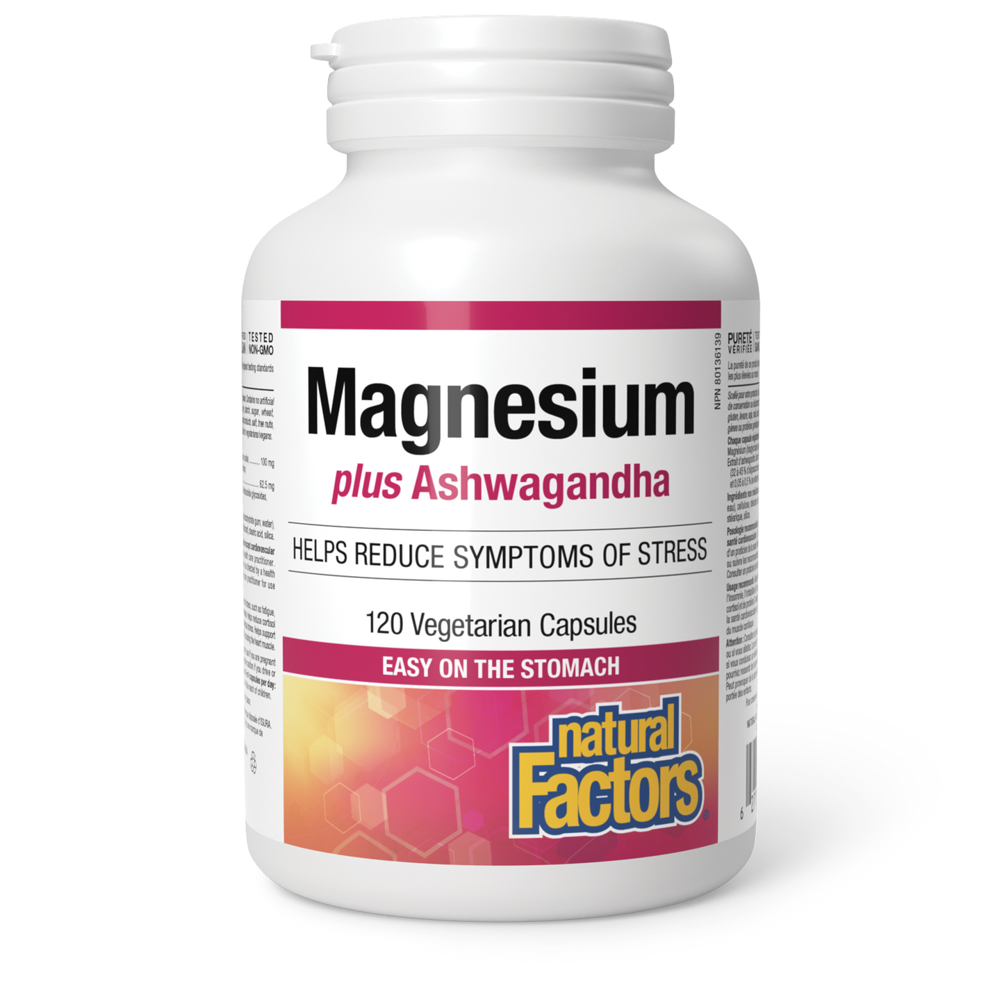 Natural Factors - Magnesium Plus Ashwagandha