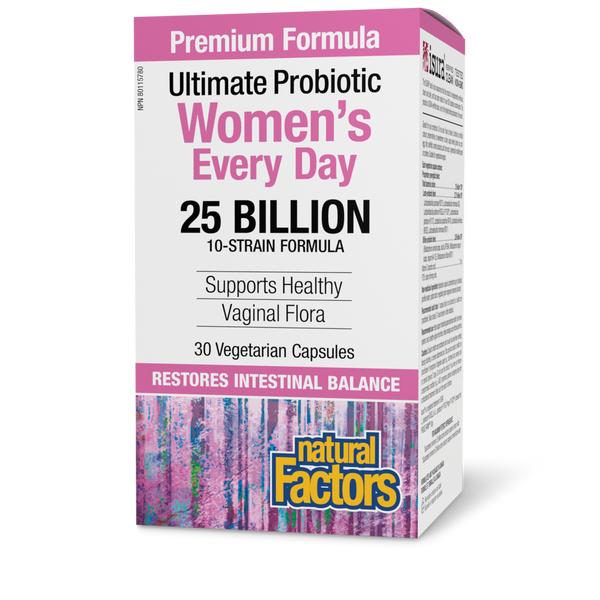 Natural Factors - Women's Everyday Probiotic 25 billion 30 vcaps