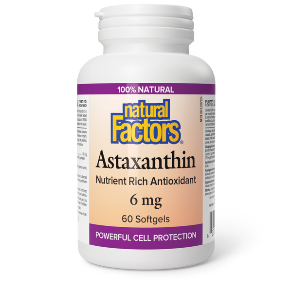 Natural Factors - Astaxanthin 6mg