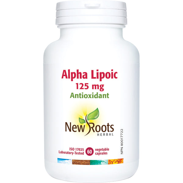 New Roots Herbal - Alpha Lipoic - 125 mg