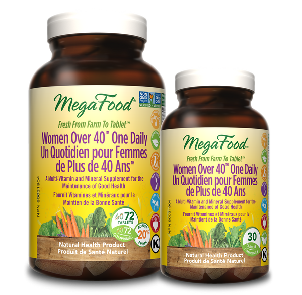 MegaFood - Women Over 40 One Daily - Bonus Size