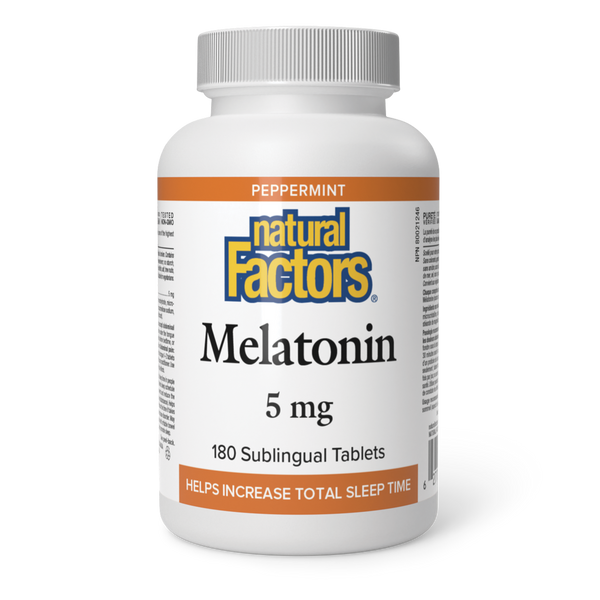 Thumbnail of Natural Factors - Melatonin- 5 mg
