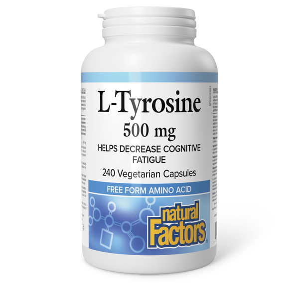 Thumbnail of Natural Factors - L-Tyrosine - 500 mg