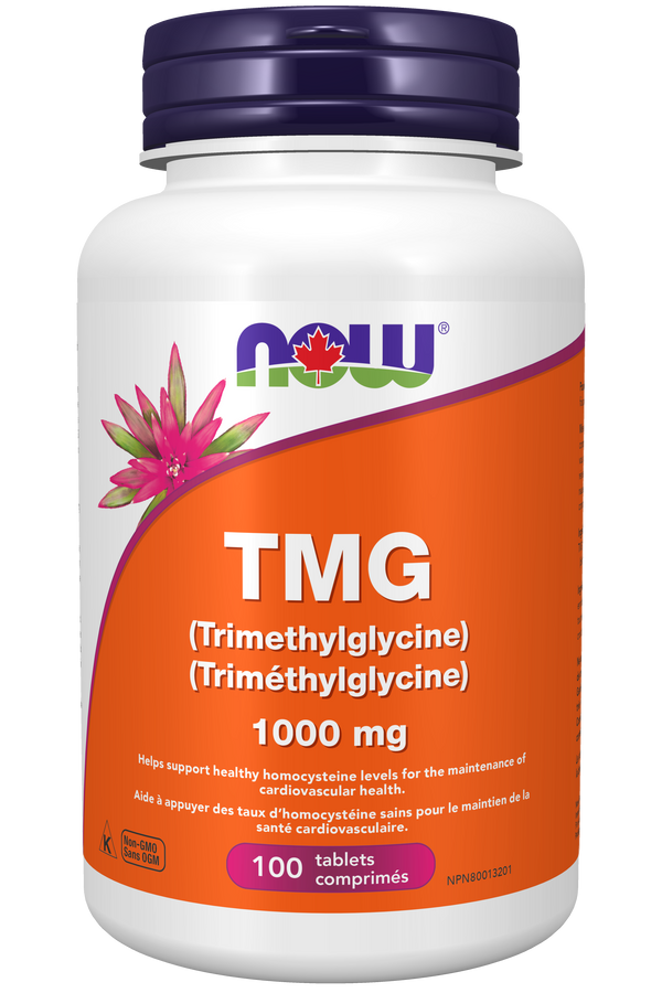 NOW - TMG (Trimethylglycine) - 1000 mg