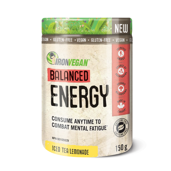 Iron Vegan - Balanced Energy Iced Tea Lemonade