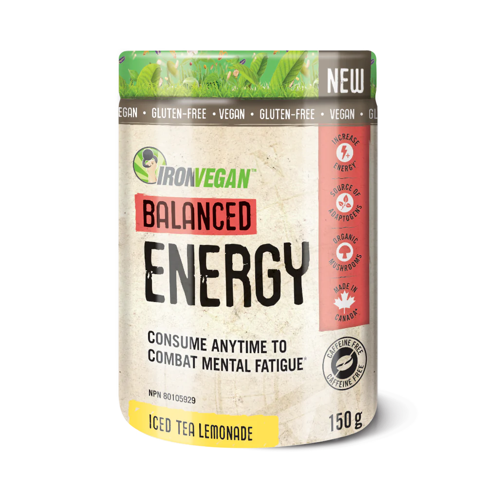Iron Vegan - Balanced Energy Iced Tea Lemonade