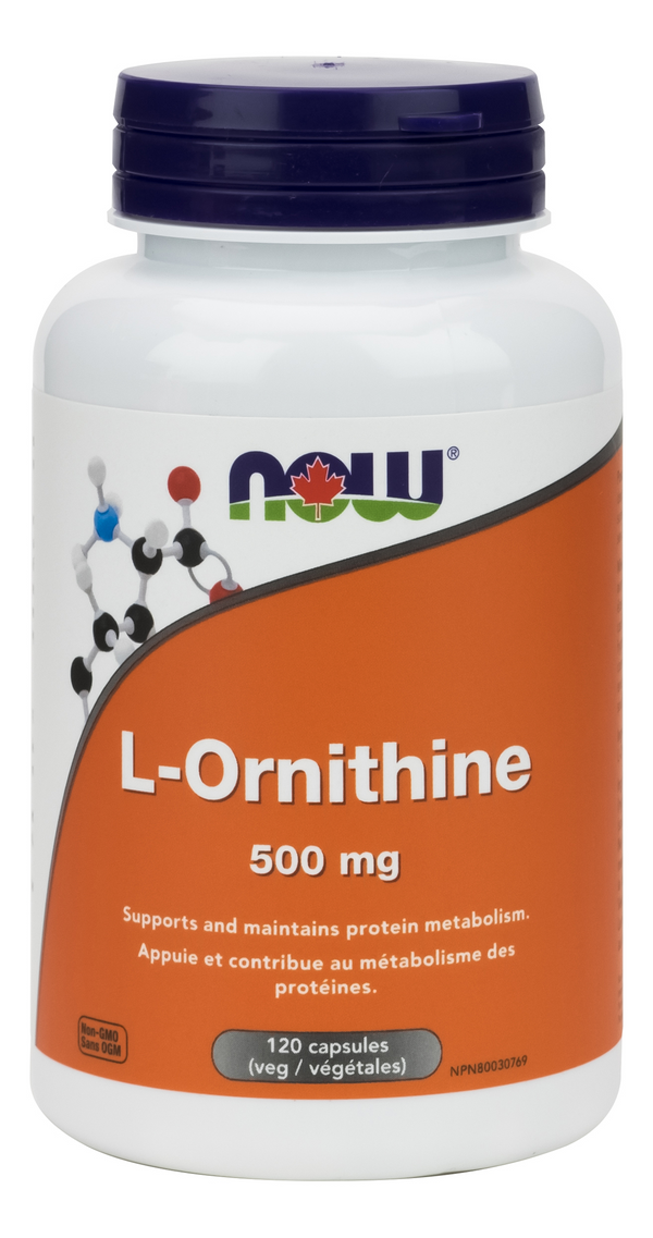 NOW - L-Ornithine - 500 mg