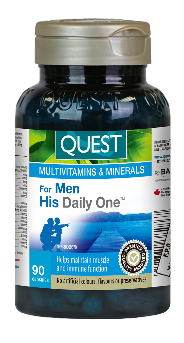 Quest - His Daily One for Men Multivitamins
