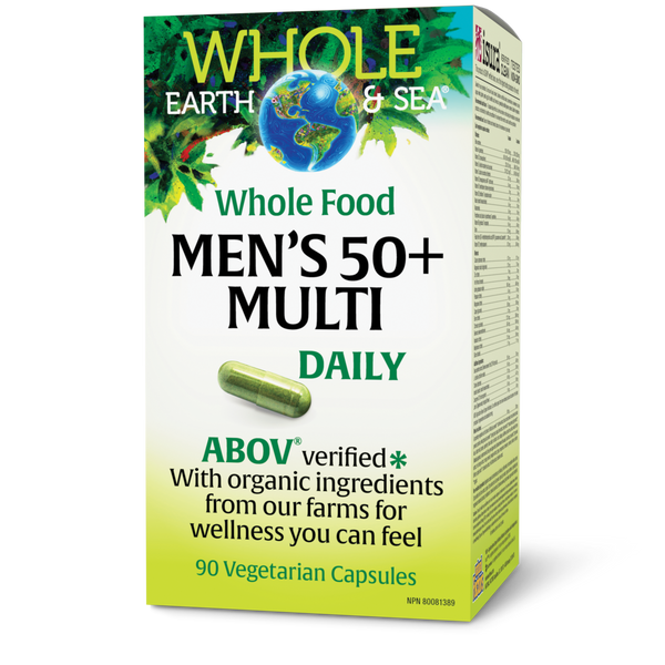 Natural Factors - Whole Earth & Sea Men's 50+ Multi Daily