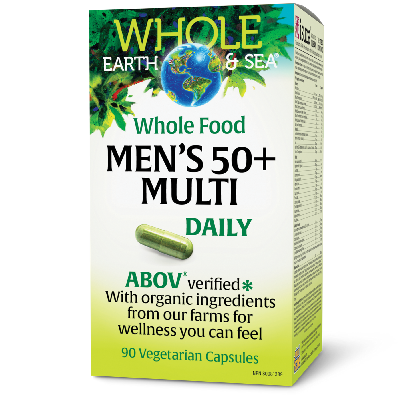 Natural Factors - Whole Earth & Sea Men's 50+ Multi Daily