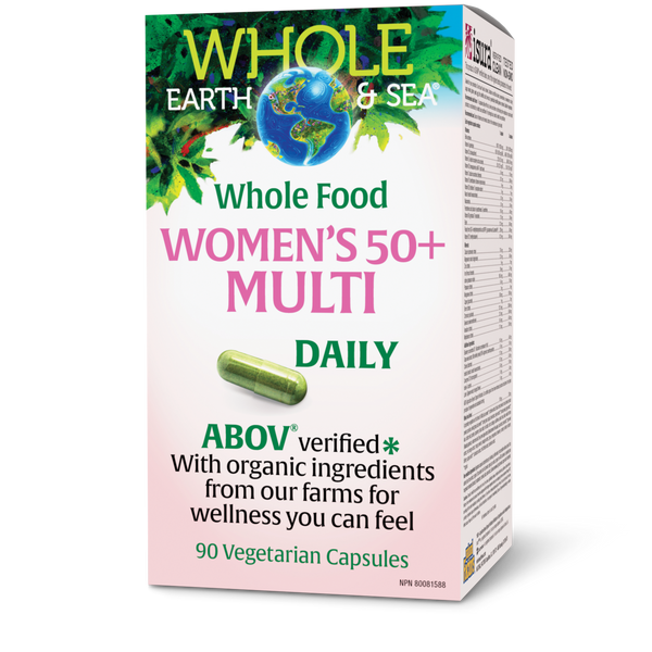 Natural Factors - Whole Earth & Sea Women's 50+ Multi DailyNa