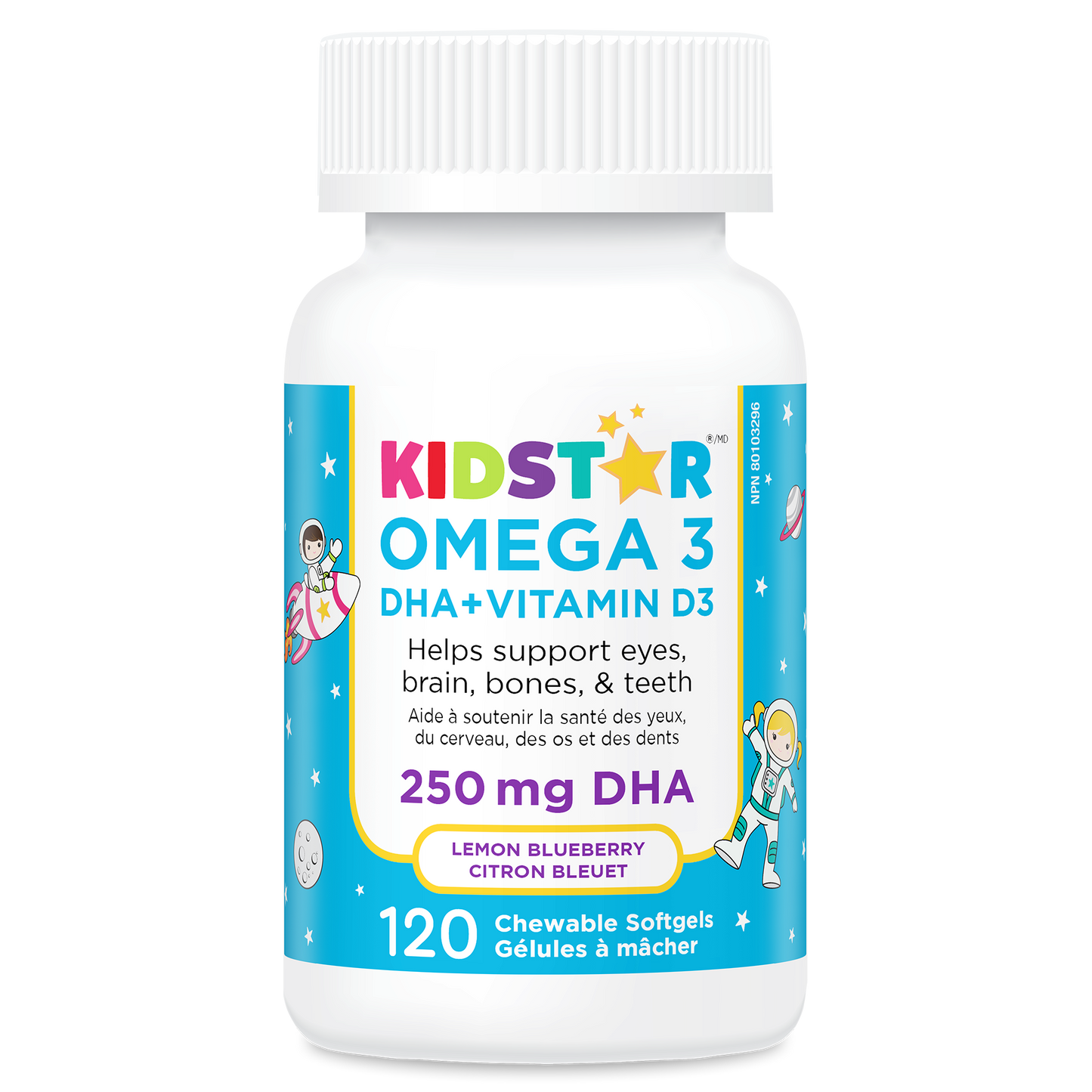KidStar Nutrients - Omega3 DHA + Vitamin D3