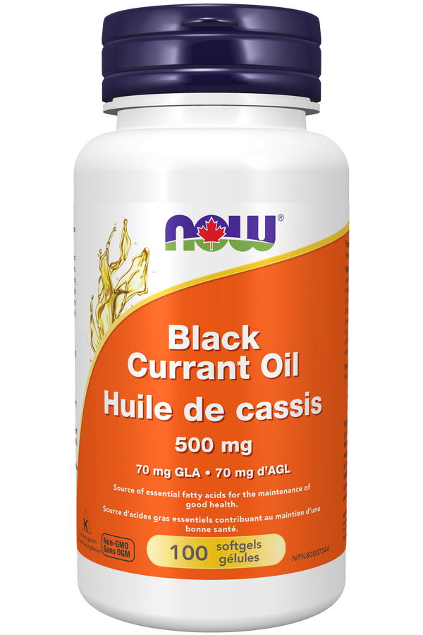 NOW - Black Currant Oil - 500 mg