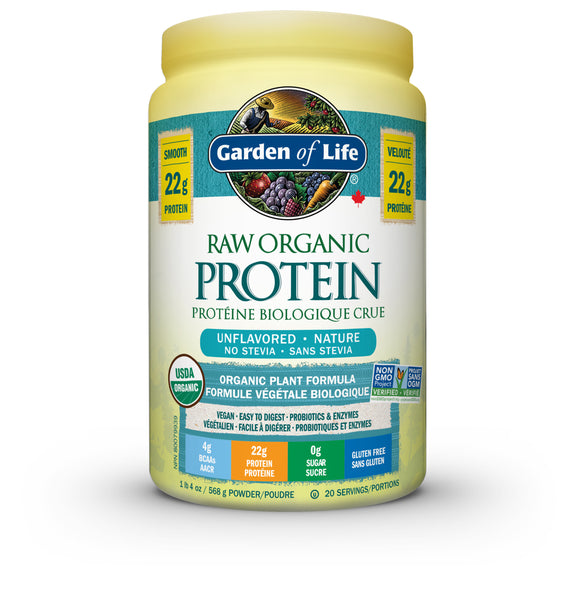 Garden of Life - Raw Organic Protein Unflavoured