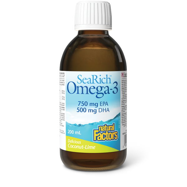 Natural Factors - SeaRich Omega-3 - Coconut-Lime**