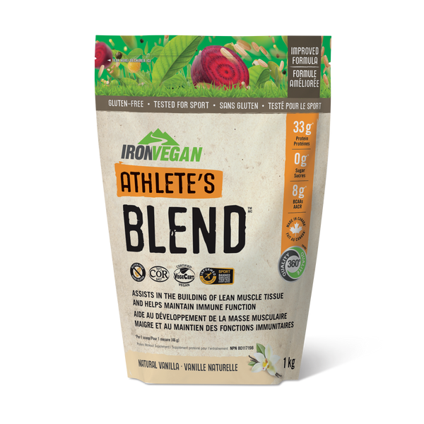 Iron Vegan - Athlete's Blend Natural Vanilla