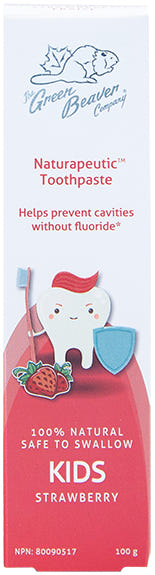 Green Beaver - Naturapeutic Kid's Toothpaste Strawberry