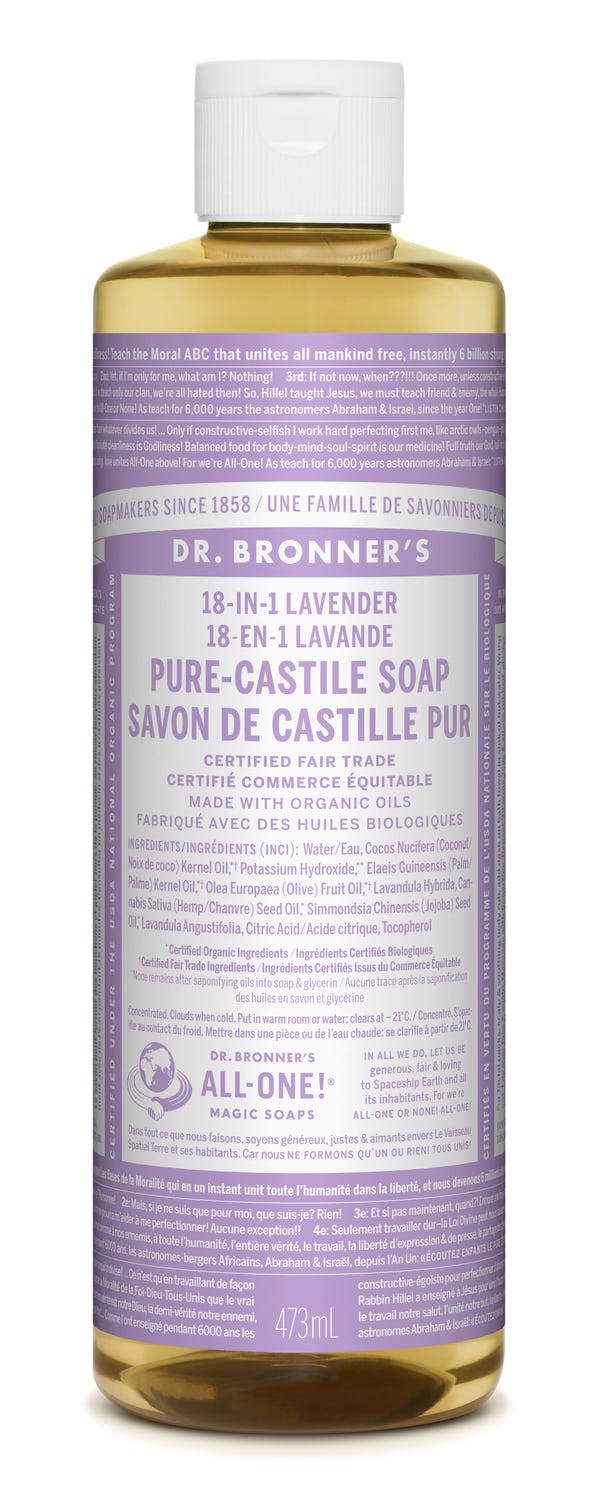 Dr. Bronner's - Pure Castile Soap Lavender 473 mL