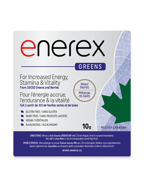 Enerex - Greens Gluten Free Mixed Berry 10g Sachet
