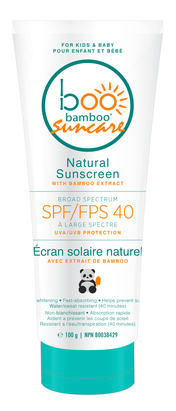 Boo Bamboo - Kid's & Baby Natural Sunscreen SPF40**