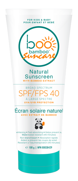 Boo Bamboo - Kid's & Baby Natural Sunscreen SPF40