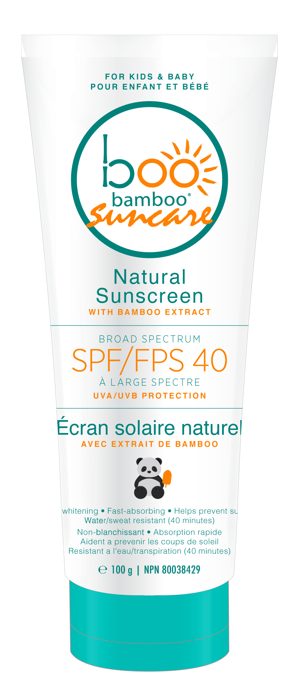 Boo Bamboo - Kid's & Baby Natural Sunscreen SPF40