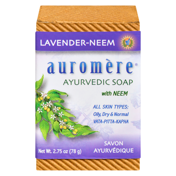 Auromere - Ayurvedic Soap Lavender-Neem