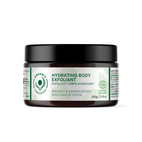 Organic Formulations - Hydrating Body Exfoliant Walnut & Sandalwood