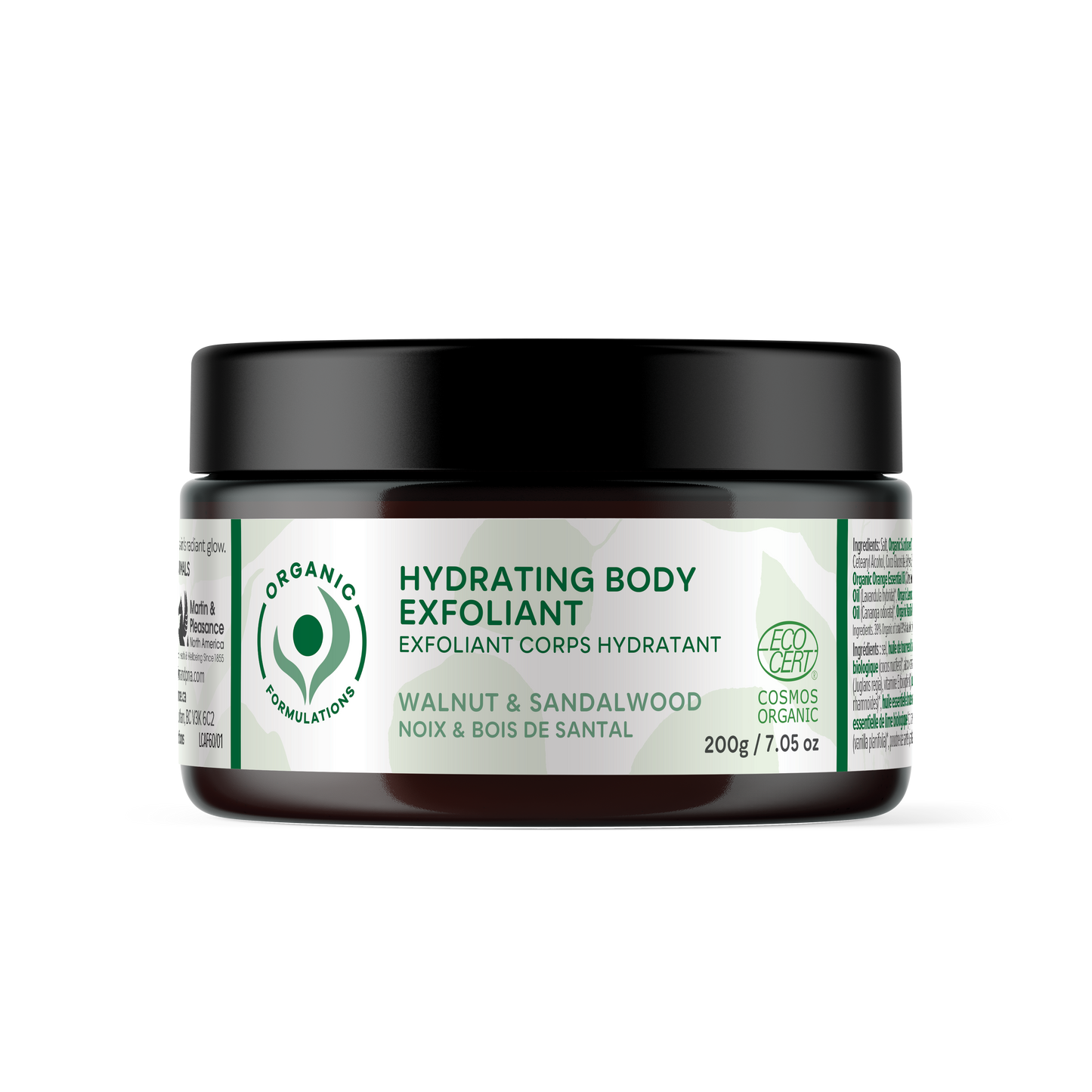 Organic Formulations - Hydrating Body Exfoliant Walnut & Sandalwood ...