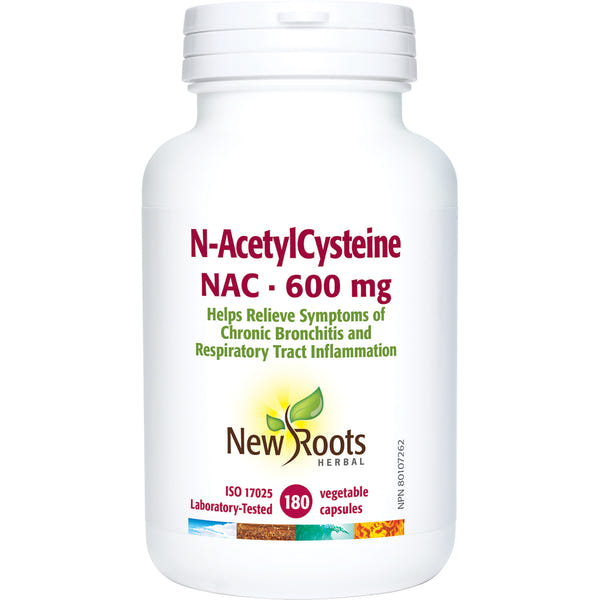 New Roots Herbal - N-AcetylCysteine - 600 mg